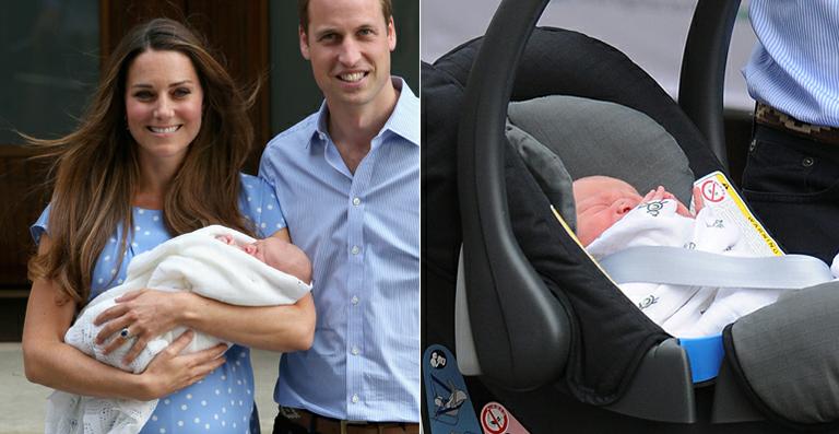 Os primeiros dias do príncipe William como papai do príncipe George