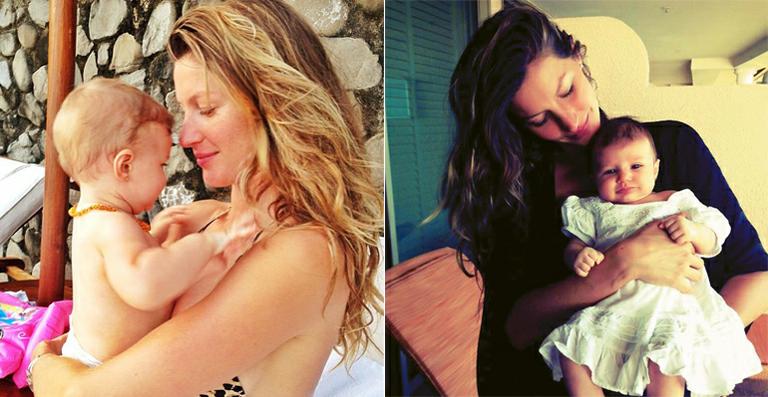 Brinco da filha de Gisele Bündchen cria polêmica na mídia internacional