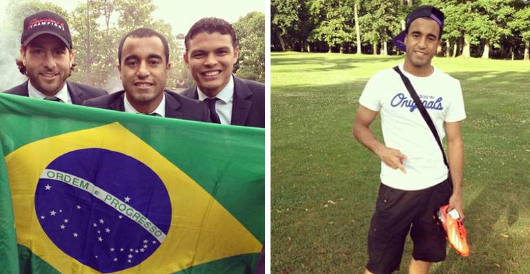 Jogador Lucas comemora convocação para a Seleção em amistoso contra a Suíça