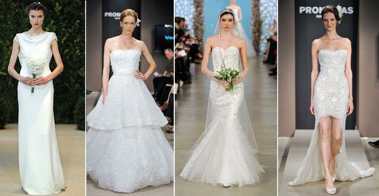 Vestido de noiva: descubra qual é o modelo ideal para cada silhueta