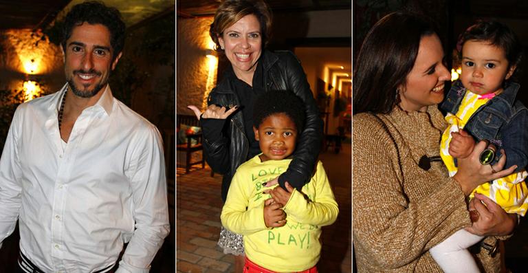Famosos vão ao aniversário do filho de Astrid Fontenelle