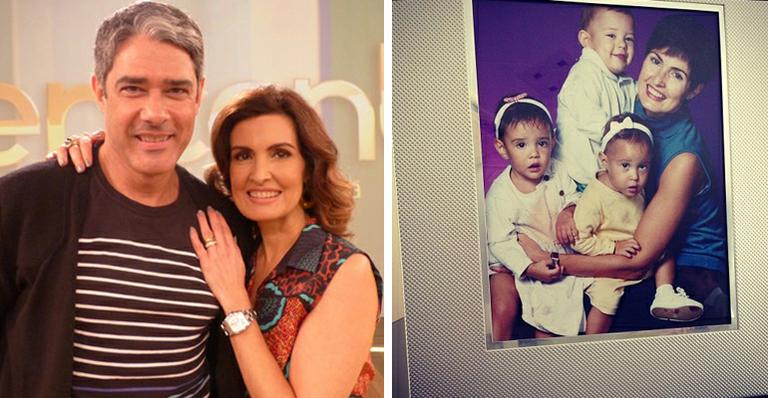 William Bonner diz que não desmaiou durante parto dos filhos com Fátima Bernardes