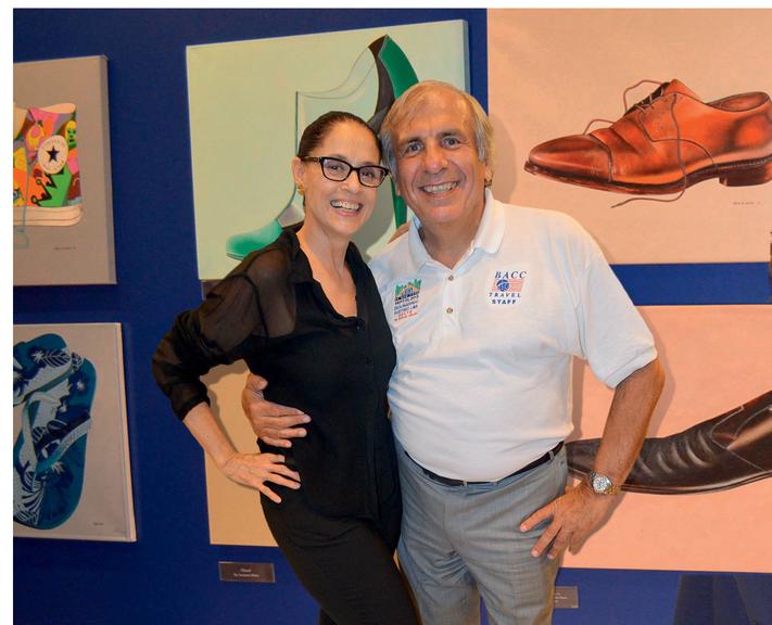 Sonia Braga: dia de vernissage em NY
