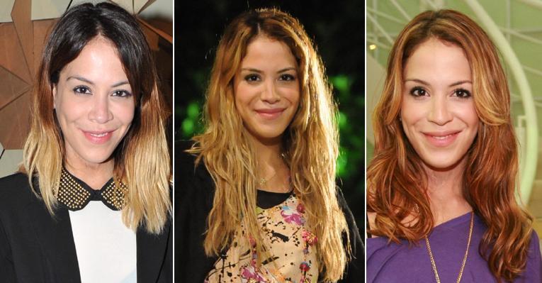Julia Almeida adora mudar a cor do cabelo. Veja como ela mantém a saúde dos fios
