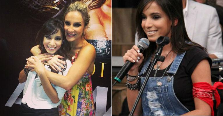 Anitta elogia Claudia Leitte em Recife: “Linda”
