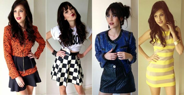 Looks de Sophia Abrahão recebem nomes de músicas