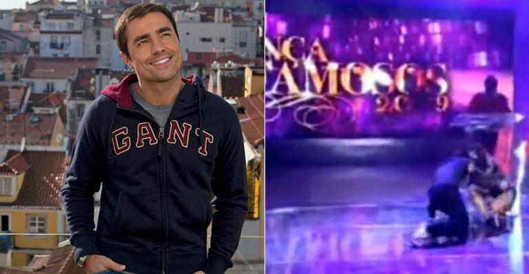Ricardo Pereira relembra tombo durante ‘Dança dos Famosos: “Acho que fui o único de todas as edições”