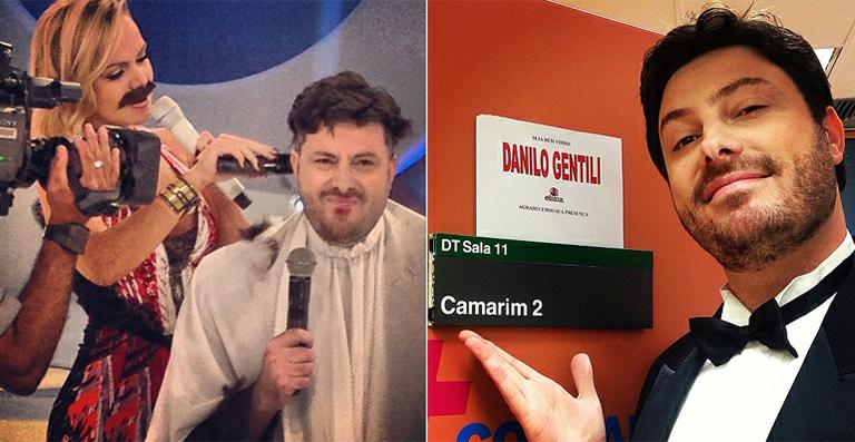 Eliana faz a sua vingança e corta o cabelo de Danilo Gentili no SBT