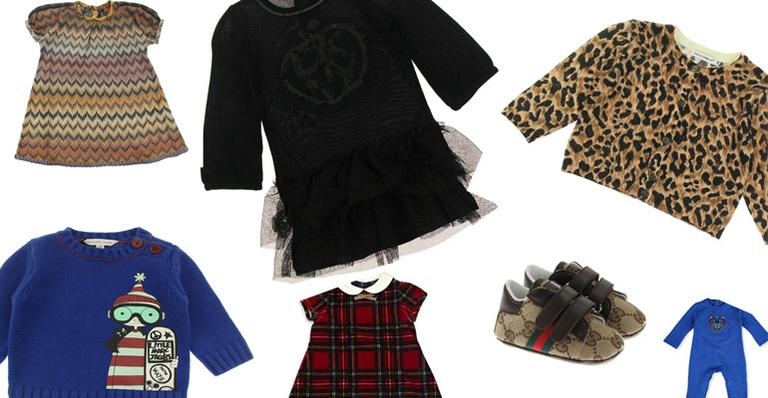 Grifes de luxo invadem o guarda-roupa dos bebês