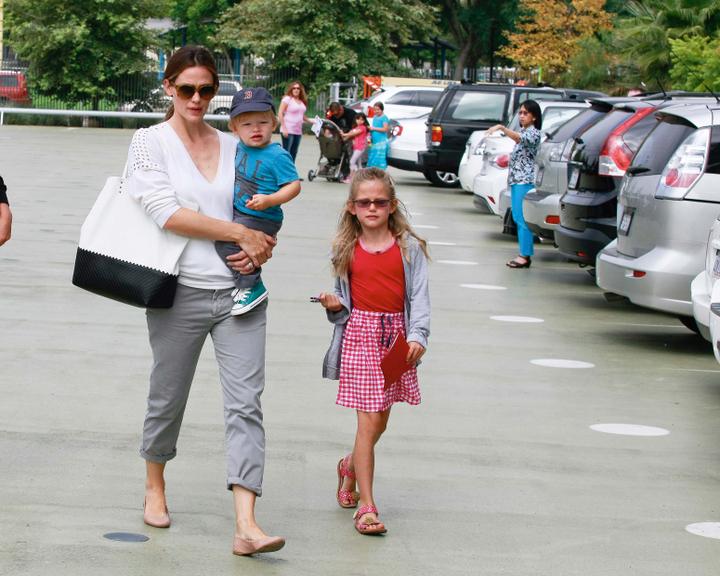 Jennifer Garner e filhos