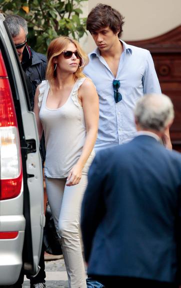 Barbara Berlusconi em família
