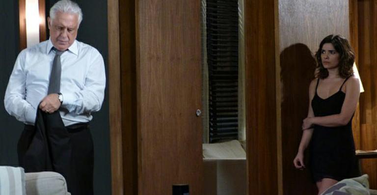 ‘Amor à Vida’: César pensa que Aline só quer o seu dinheiro