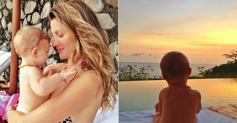 Gisele Bündchen mostra nova foto da filha, Vivian Lake