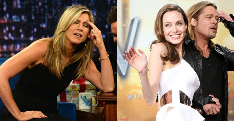 Jennifer Aniston desmarca voo para não ir no mesmo avião que Angelina Jolie