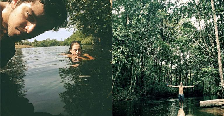 Rodrigo Simas grava novela ‘Além do Horizonte’ no Amazonas