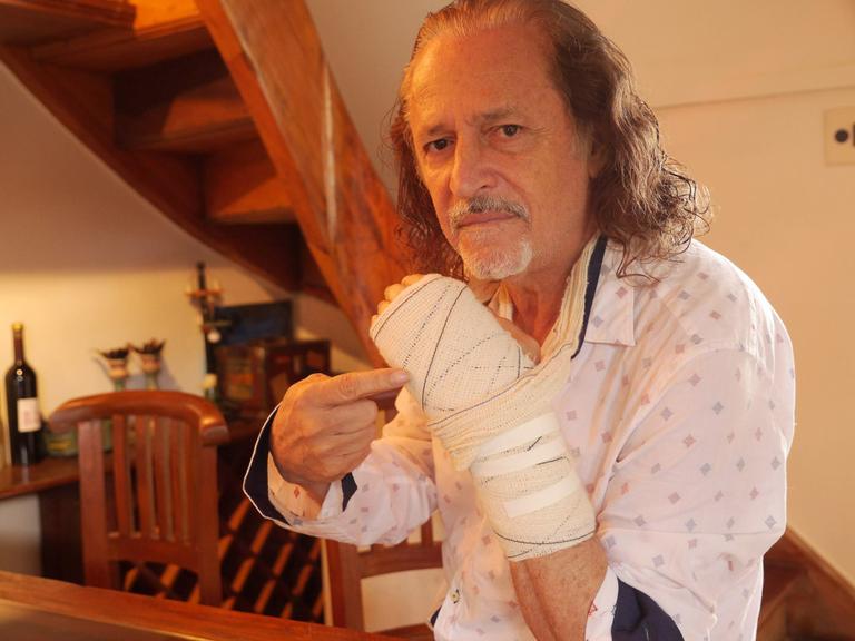 Alceu Valença é atropelado por bicicleta no Rio de Janeiro: “Urrei de dor”
