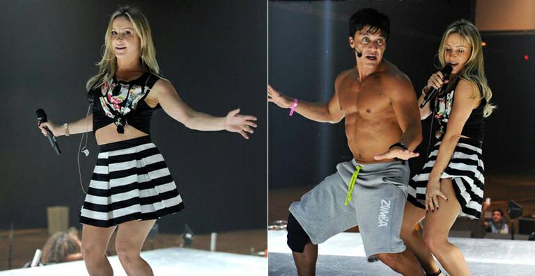 Claudia Leitte participa de convenção de Zumba, mesma atividade que fez Shakira perder peso