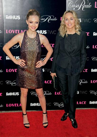 Belas Amanda Seyfried e Sharon Stone
