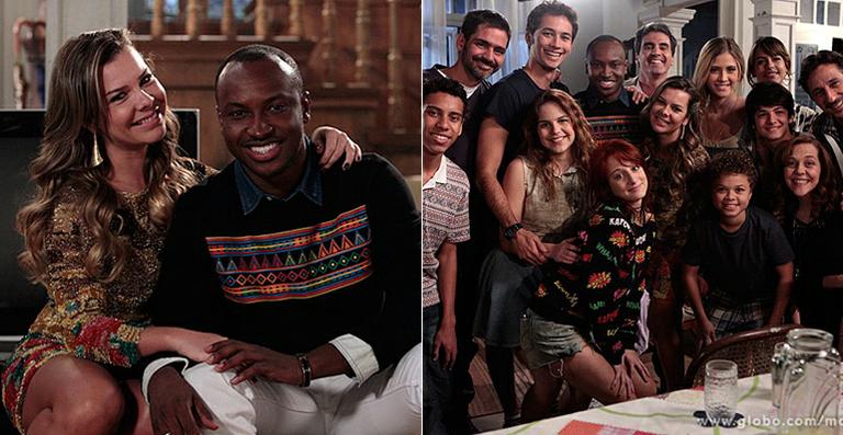 Thiaguinho grava participação em ‘Malhação’ com Fernanda Souza