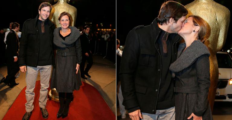 Adriana Esteves e Vladimir Brichta vão juntos ao Festival de Cinema de Gramado