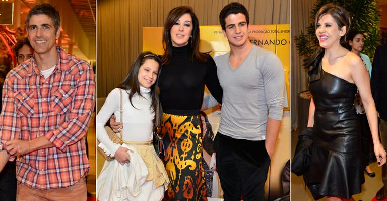 Claudia Raia leva os filhos à pré-estreia de ‘Se Puder… Dirija!’