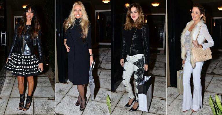 Ticiane Pinheiro e Adriane Galisteu vão ao aniversário da mulher de Marcos Mion