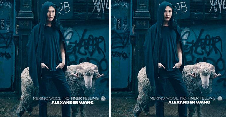 Alexander Wang incentiva o uso da lã de carneiro na moda