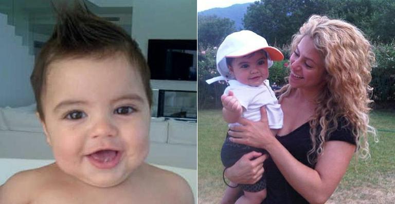 Milan, filho de Shakira com Piqué, completa 7 meses hoje; veja fotos do bebê