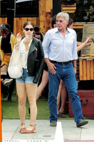 Harrison Ford e filha