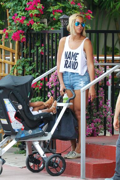 A camaleoa Beyoncé em Miami