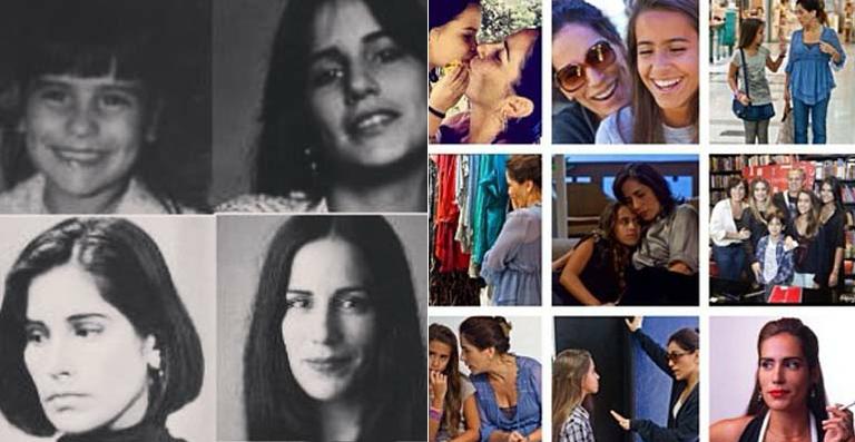 Filhas fazem homenagens para Gloria Pires nas redes sociais