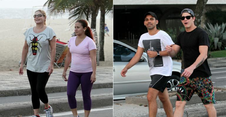 Famosos aproveitam domingo de sol no Rio de Janeiro