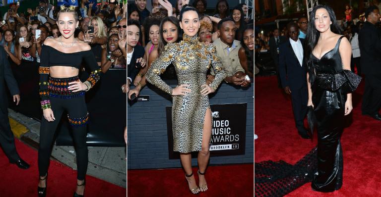 Estrelas chegam para o VMA; Veja looks do tapete vermelho