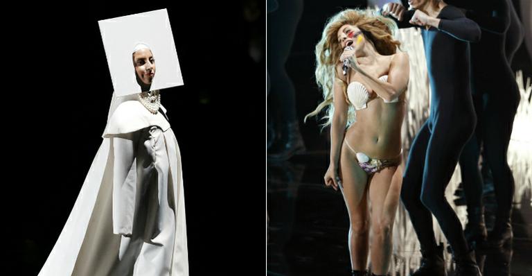 Lady Gaga fica de biquíni para cantar Applause no VMA