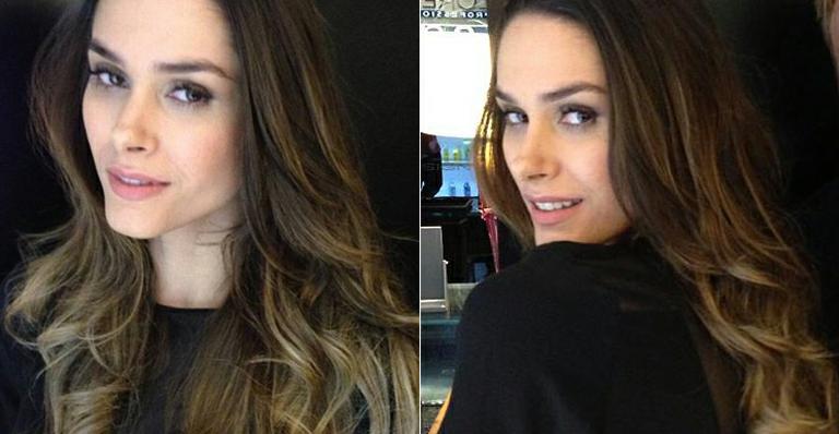 Fernanda Machado muda o visual e deixa o cabelo mais claro