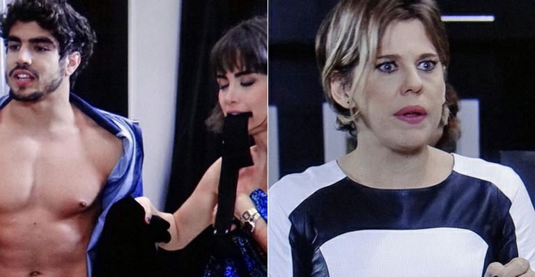 Amor à Vida: Patrícia e Michel se pegam no provador da loja de Edith e são expulsos