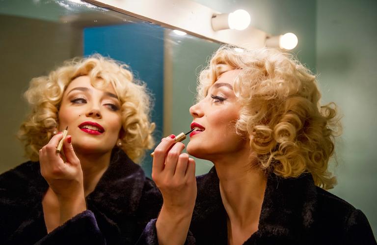 Simone Spoladore se vê como Marilyn Monroe