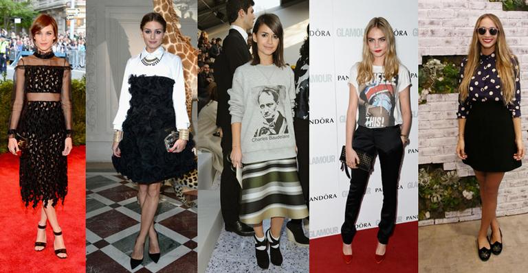 O estilo das it-girls do New York Fashion Week verão 2014