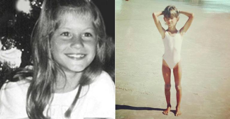 Gisele Bündchen e Alessandra Ambrósio fazem viagem no tempo e publicam fotos da época de criança