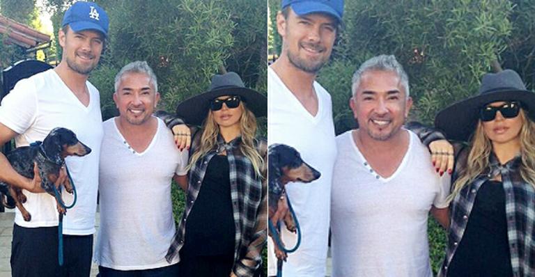 Grávida, Fergie prepara seu cachorro para chegada do bebê