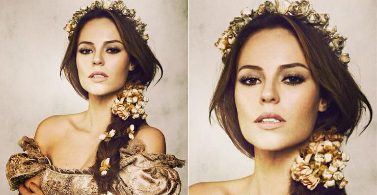 Paolla Oliveira publica foto em que aparece super produzida