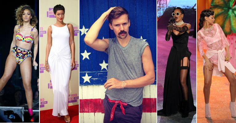 Adam Selman, figurinista de Rihanna, estreia na New York Fashion Week. Confira suas criações!