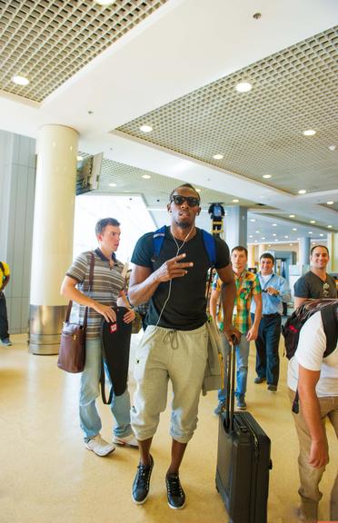 O atleta Usain Bolt