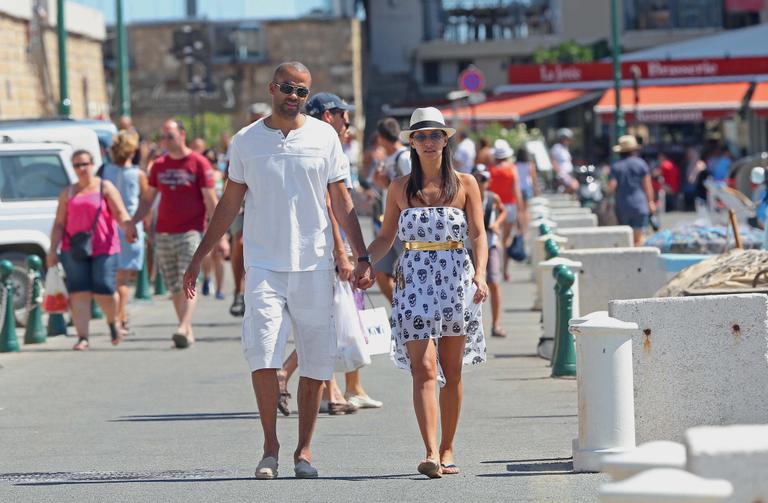 Tony Parker e sua Axelle