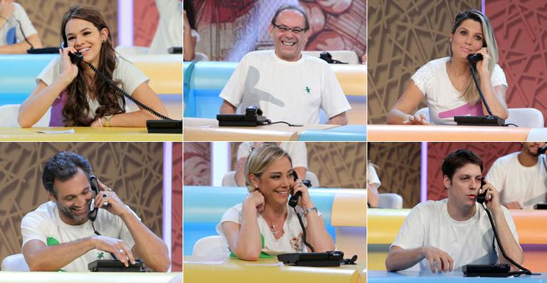 Bruna Marquezine e outros famosos viram ‘atendentes de telemarketing’ no Criança Esperança