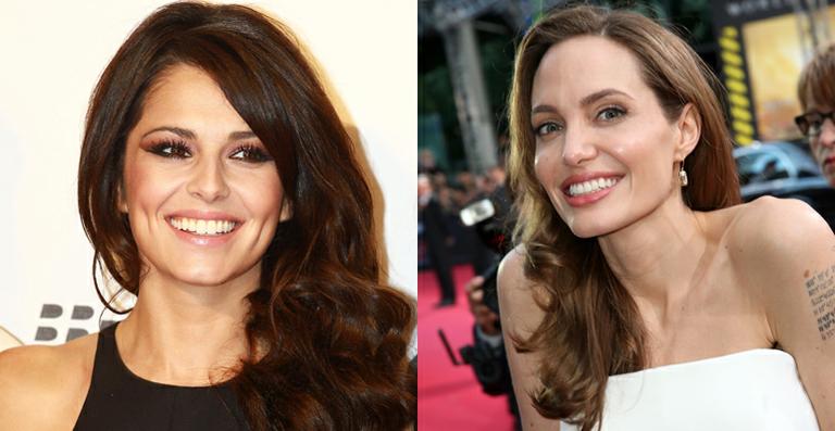 Angelina Jolie tem o sorriso mais invejado pelas britânicas, mas elas preferem o rosto de Cheryl Cole