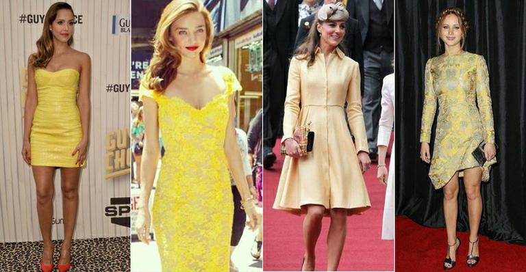 Cada pele exige um tom de amarelo. Inspire-se no visual das famosas e aprenda a usar a cor!