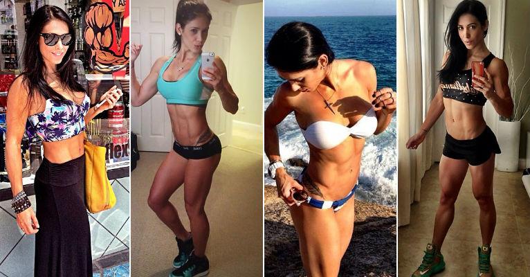 Bella Falconi perdeu a barriga saliente e se transformou em um fenômeno fitness. Veja como!