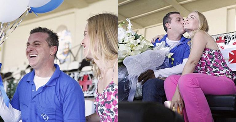 Luciano Huck faz 42 anos e ganha festa surpresa de Angélica