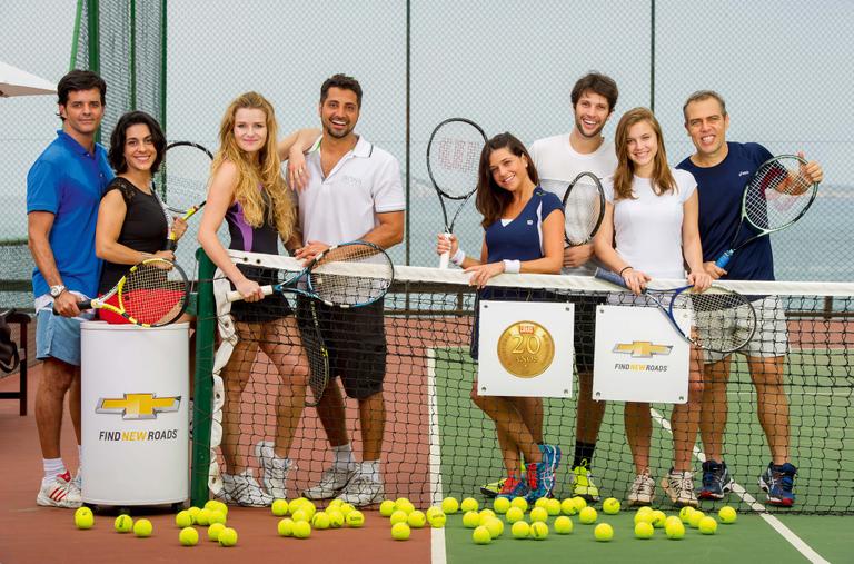 O aquecimento para o Us Open